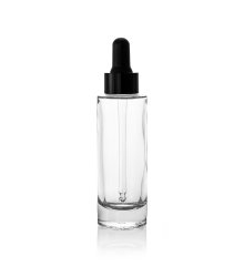 STELLA 30 ml Black | Butelka szklana 30 ml z zakraplaczem